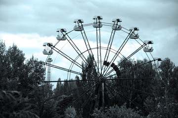  Ghost City of Pripyat exclusion Zone of Chernobyl accident dominates the energy of most disastrous...