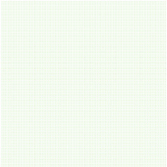 White background  with green dots 