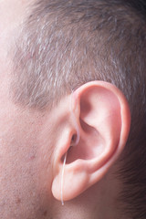 Deaf hearing aid