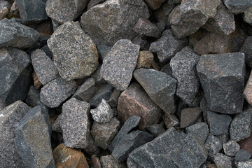 Background for design.large crushed stone natural lighting