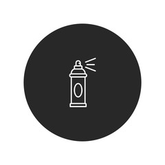 Spray can vector icon