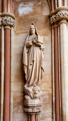 Statue of Lady Margaret Beaufort