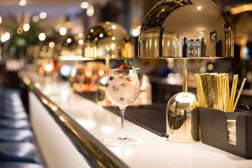Fotobehang Hotel chique New trend of cocktails colorful taste and fashion  © Iacob
