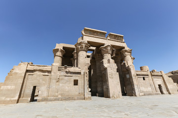 Fototapeta premium Front of Kom Ombo Temple in Aswan, Egypt