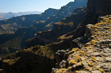 Zona de Chennek, Montañas Simien, Etiopia, Africa