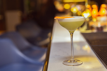 New trend of cocktails colorful taste and fashion