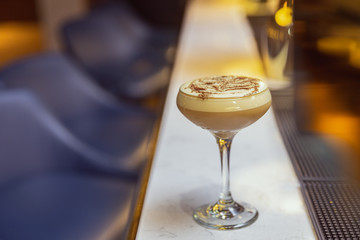 New trend of cocktails colorful taste and fashion