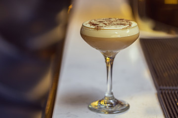 New trend of cocktails colorful taste and fashion