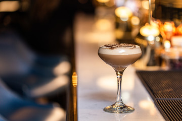New trend of cocktails colorful taste and fashion