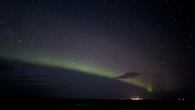 nightscape, night full of stars, autora borealis, nightsky of iceland