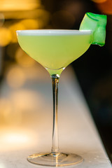 New trend of cocktails colorful taste and fashion