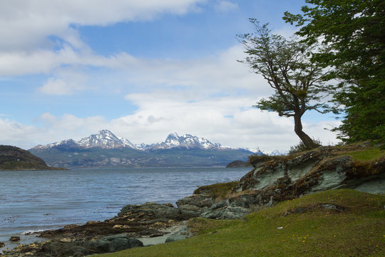 Hoste island view, Tierra Del Fuego National Park, Argentina