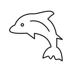 Dolphin icon for your project