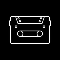 Obraz premium Audio Tape icon for your project