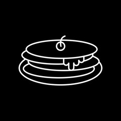 Pancakes icon for your project