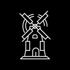 Windmill icon for your project
