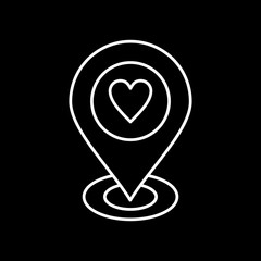 Love Location icon for your project