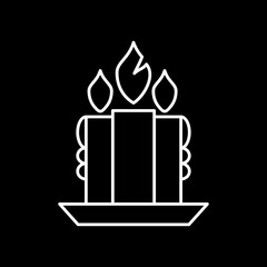  Candle icon for your project