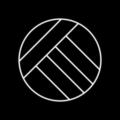 Volly ball icon for your project