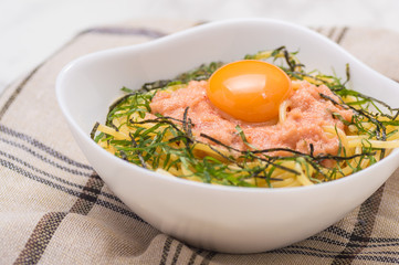 明太子スパゲッティ