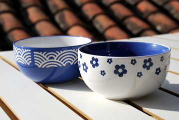 Tazas flores y formas