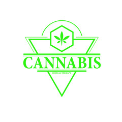 cannabis logo icon