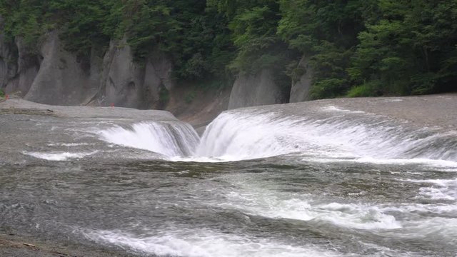 Tokyo,Japan-July 24, 2019: Fukiware falls in Gunma prefecture