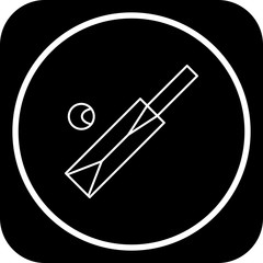 Fototapeta premium Cricket icon for your project