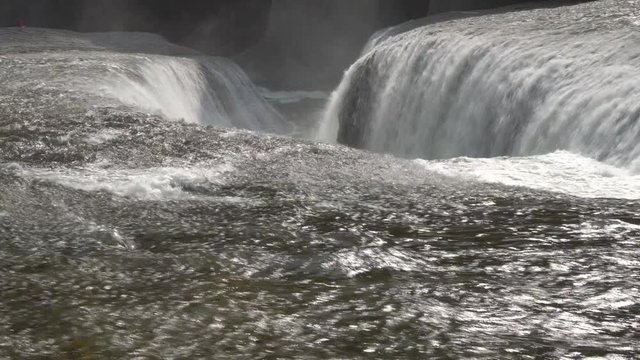 Tokyo,Japan-July 24, 2019: Fukiware falls in Gunma prefecture