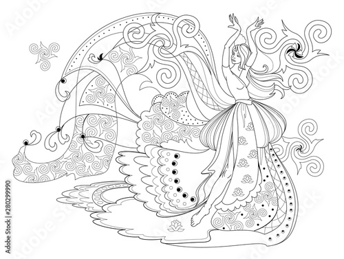 1030+ Coloring Book Dress Patterns Free Images