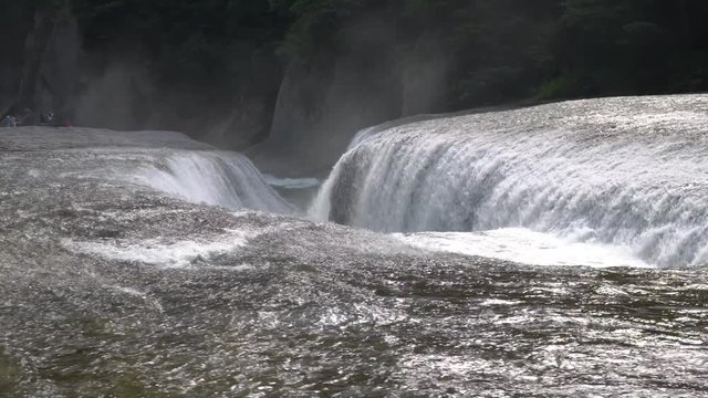 Tokyo,Japan-July 24, 2019: Fukiware falls in Gunma prefecture