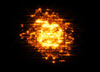 Led Light. luma effect. Future tech. Glare cubes. Digital signal. .Shine grid. Modern big data. Neon flare. Quantum computer net system. Magic code. Grid lines. Vivid frame. Web device. Blocks system.