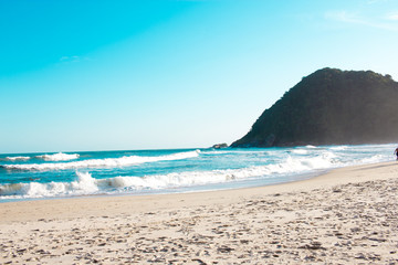 Juréia beach in Sao Sebastiao, Sao Paulo.