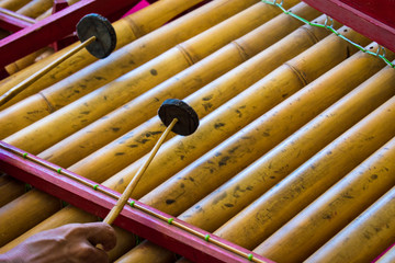 Traditional music instrument in Indonesia