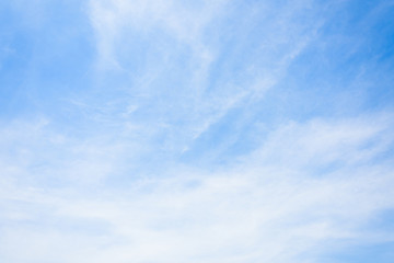 blue sky with cloud