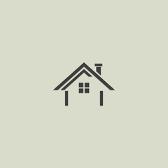 house roof design logo