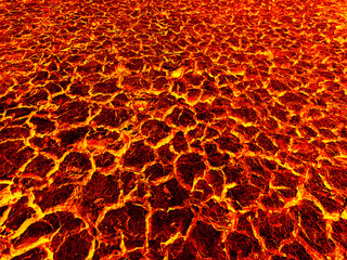 The surface of the lava. background