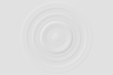 Abstract dynamic gray circle spin on white background