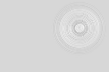 Fototapeta na wymiar Abstract dynamic gray circle spin on white background