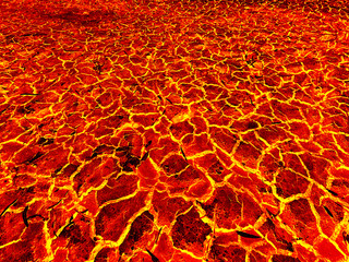 The surface of the lava. background