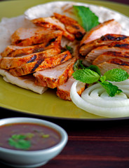 Asian Barbecue. Chicken - Studio