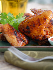 Asian Barbecue. Chicken - Studio