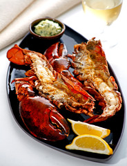 Asian Barbecue. Seafood - Studio