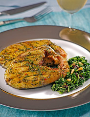 Asian Barbecue. Seafood - Studio