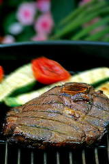 Asian Barbecue. Lamb - Studio