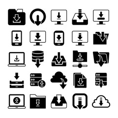 download, update and save icons set