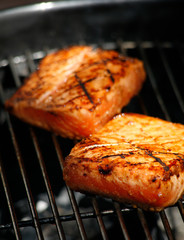 Asian Barbecue. Seafood - Studio