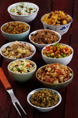 Asian Barbecue. Stuffings - Studio