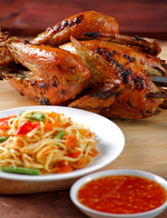 Asian Barbecue. Chicken - Studio