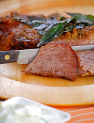 Asian Barbecue. Beef - Studio